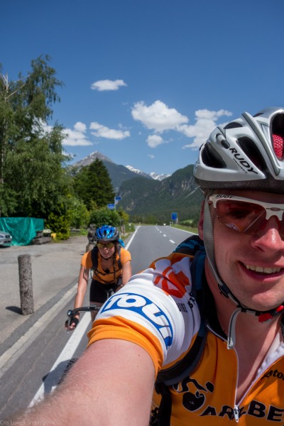 Hot slog (Cycling Switzerland June 2014)