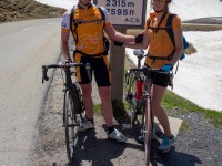 At the top of Albula (Switzerland)