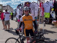 Cris at Stelvio Pass (Cycling Switzerland June 2014)