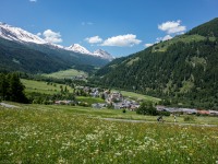 Starting to ascend to Umbrailpass (Cycling Switzerland June 2014)