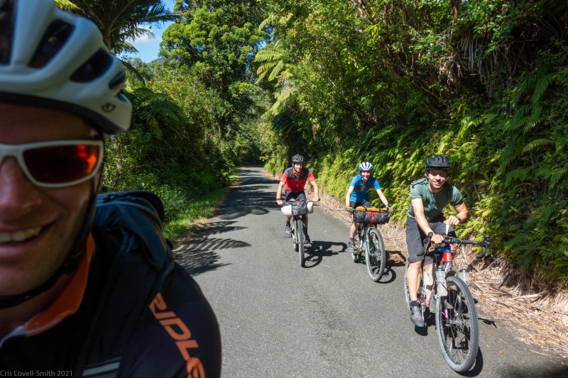 Riding (D’Urville Island Bike Packing Feb 2021)