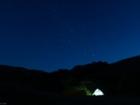 Bed time at camp (D’Urville Island Bike Packing Feb 2021)