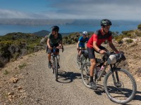 Riding up (D’Urville Island Bike Packing Feb 2021)