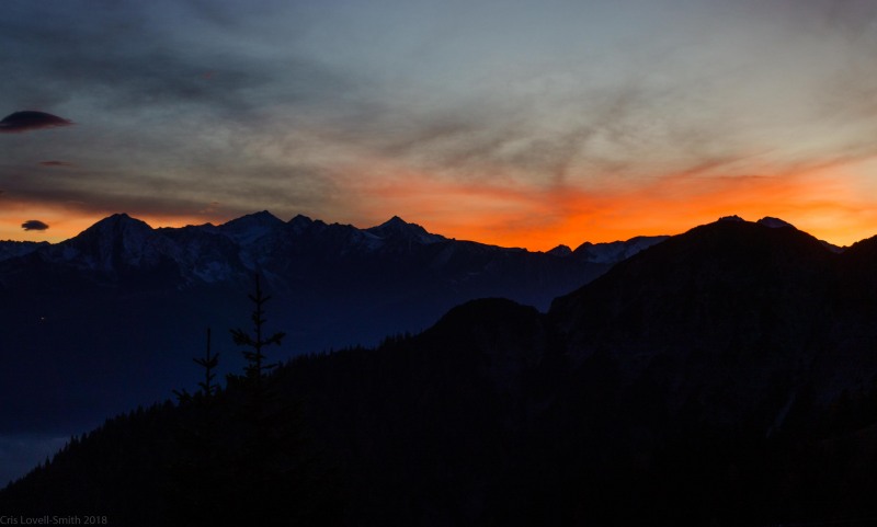 Sunset from Solsteinhaus (Exploring Karwendel)