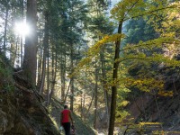 Walking to the start of the via Oerfla