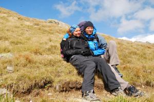 Couple in the grass 2 (Fagaras Mountains)