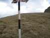 A sign (Fagaras Mountains)