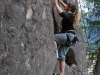 Birgit climbing (Oetz, Austria)