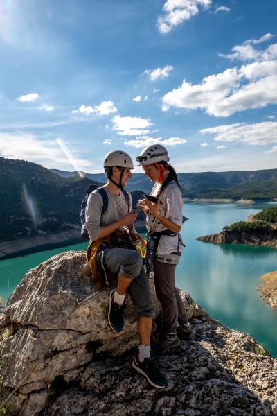 Mei and Pol (Ferrata Adventures Ager Oct 2025)
