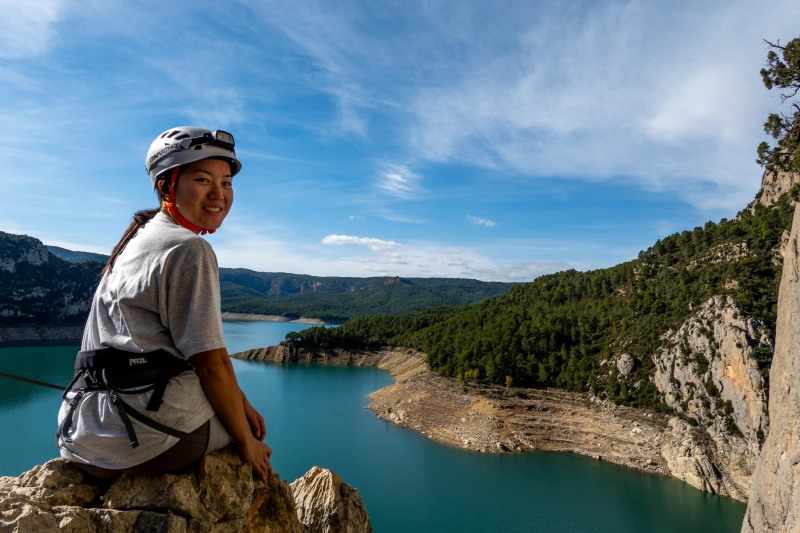More posing (Ferrata Adventures Ager Oct 2025)