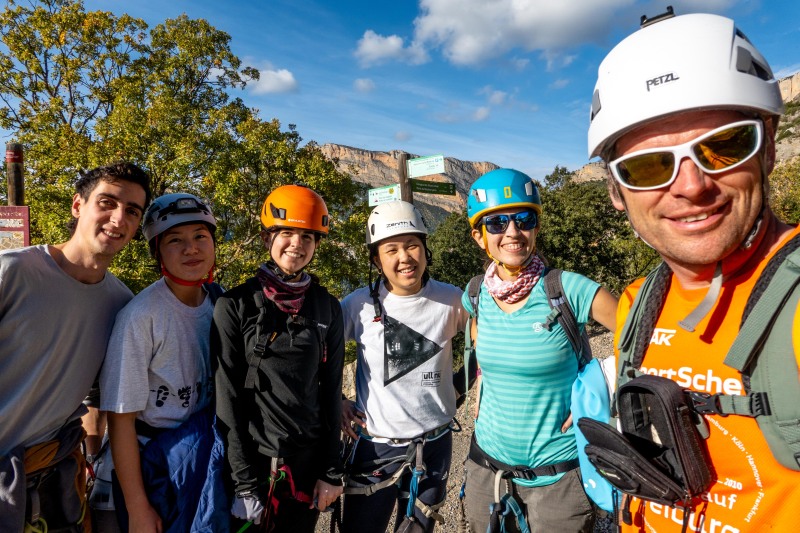 More posing (Ferrata Adventures Ager Oct 2025)