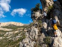 Continuing to climb (Ferrata Adventures Ager Oct 2025)