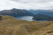 View down towards Green Lake (Fiordland Dec 2020)