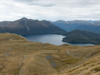 View down towards Green Lake (Fiordland Dec 2020)