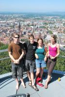 Brendan, Julian, Jana, and Julia (Freiburg, Germany)