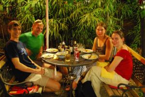 Eating out with Oli, Annika, and Maria (Freiburg, Germany)