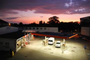 Petrol station from Julian's (Freiburg, Germany)