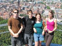 Brendan, Julian, Jana, and Julia (Freiburg, Germany)