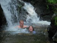 Cris and Maria swimming (Freiburg, Germany)