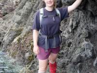 Gina by the water (Hen Island)