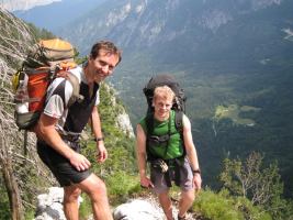 Chris and Cris (Triglav Nat. Park, Slovenia)