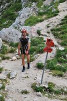Chris is a bit tired (Triglav Nat. Park, Slovenia)