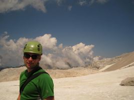 Cris and clouds (Triglav Nat. Park, Slovenia)