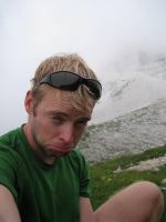 Cris is tired (Triglav Nat. Park, Slovenia)