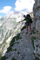 Cris poses (Triglav NP, Slovenia)