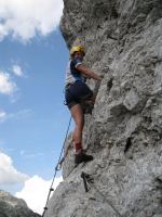 Em on via feratta again (Triglav Nat. Park, Slovenia)
