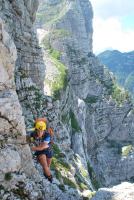 Em on via feratta (Triglav NP, Slovenia)