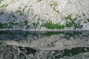 Lake reflection (Triglav Nat. Park, Slovenia)