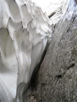 Snow and rock (Triglav Nat. Park, Slovenia)