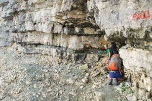 Traversing (Triglav Nat. Park, Slovenia)