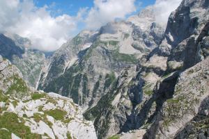 Via feratta route (Triglav NP, Slovenia)