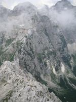 View along ridge (Triglav Nat. Park, Slovenia)