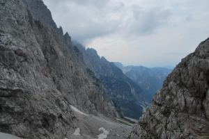 View down valley (Triglav Nat. Park, Slovenia)