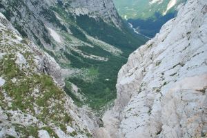 View towards biv (Triglav Nat. Park, Slovenia)