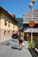 Walking into town (Triglav Nat. Park, Slovenia)