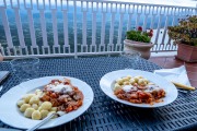 Gnocchi and a view (Holidays in Sardinia May 2023)