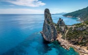 View of Pedra Lunga (Holidays in Sardinia May 2023)