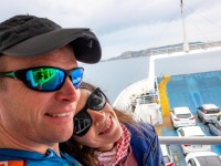 On the ferry to Madellena (Holidays in Sardinia May 2023)