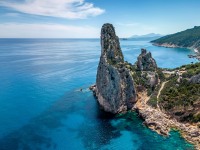 View of Pedra Lunga (Holidays in Sardinia May 2023)