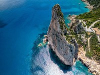 View of Pedra Lunga (Holidays in Sardinia May 2023)