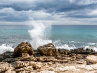 Wave breaking (Holidays in Sardinia May 2023)