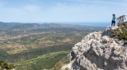 Ari surveys the view (Holidays in Sardinia April 2024)