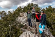 On the ridge to Monte Bardia (Holidays in Sardinia April 2024)