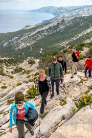 Walking towards Monte Bardia (Holidays in Sardinia April 2024)
