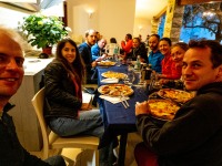 Dinner in Cala Ganone (Holidays in Sardinia April 2024)