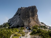 Heading to Monte Bonacoa to climb (Holidays in Sardinia April 2024)